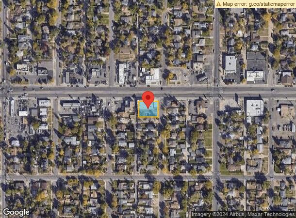  7540 E Colfax Ave, Denver, CO Parcel Map