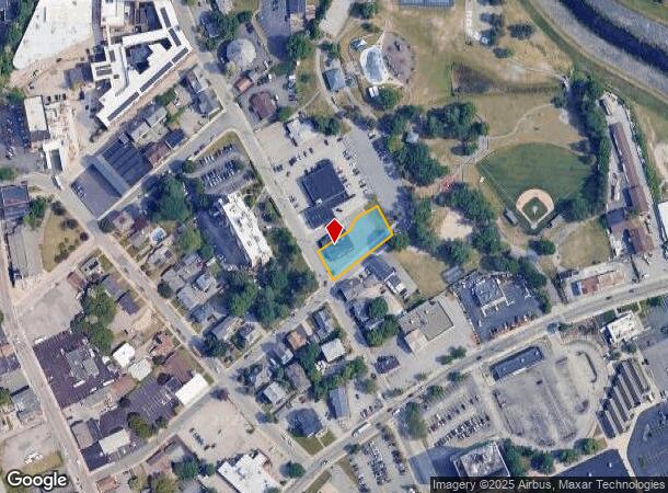 203 Pond St, Woonsocket, RI Parcel Map