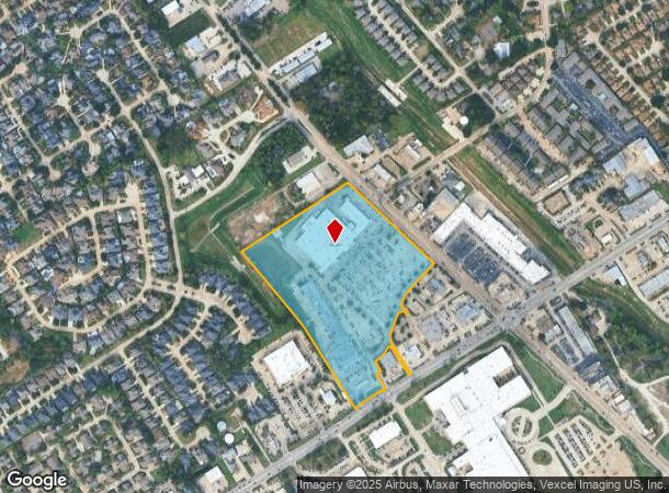  7306 Louetta Rd, Spring, TX Parcel Map