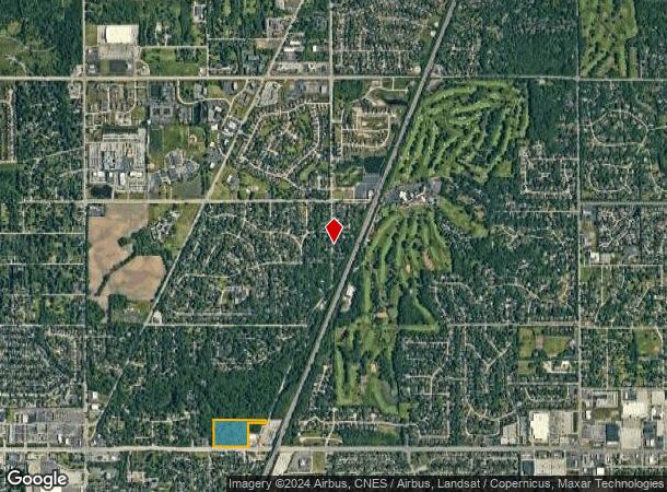  21000 Olympian Way, Olympia Fields, IL Parcel Map