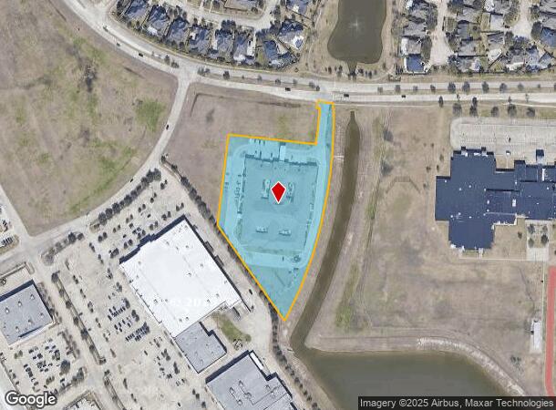  2760 W Walker St, League City, TX Parcel Map