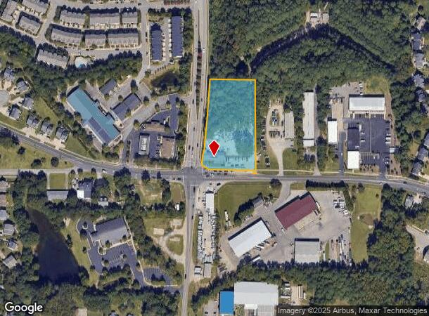 807 Center St, Apex, NC Parcel Map