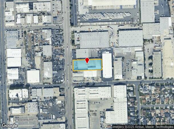  15610 S Main St, Gardena, CA Parcel Map