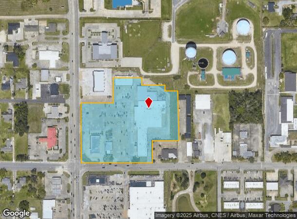 1750 W Mcneese St, Lake Charles, LA Parcel Map