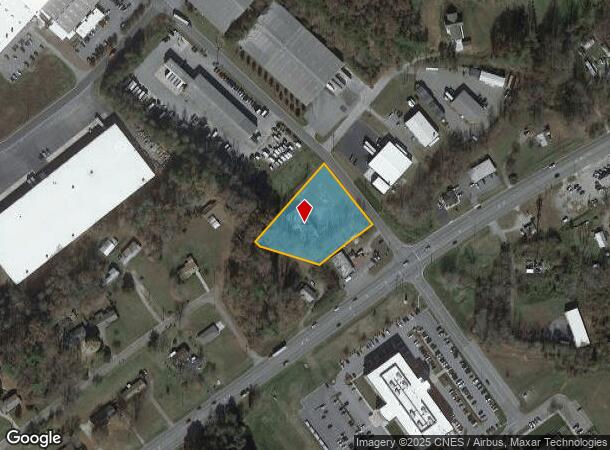  103 Industrial Ct, Lenoir, NC Parcel Map