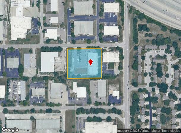  13555 W 107Th St, Lenexa, KS Parcel Map