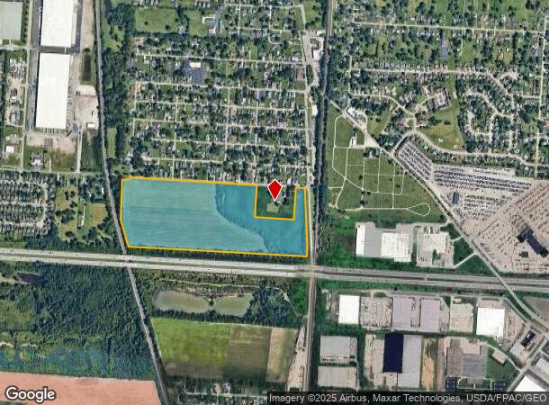 1841 Lisle Ave, Obetz, OH Parcel Map