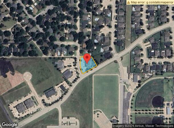  133 Chieftain Dr, Waxahachie, TX Parcel Map