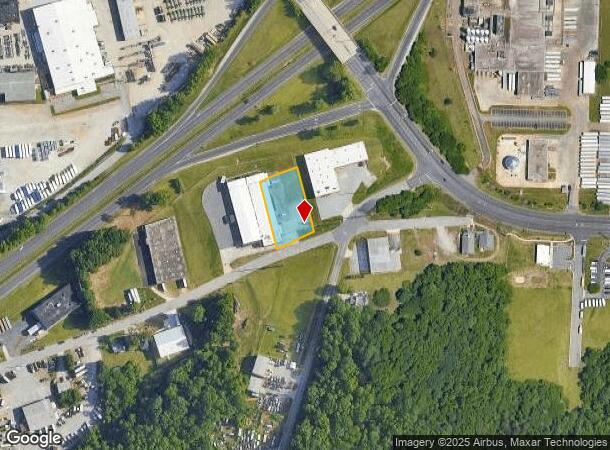  2108 Dunmore Ct, High Point, NC Parcel Map