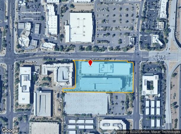8605 E Raintree Dr, Scottsdale, AZ Parcel Map