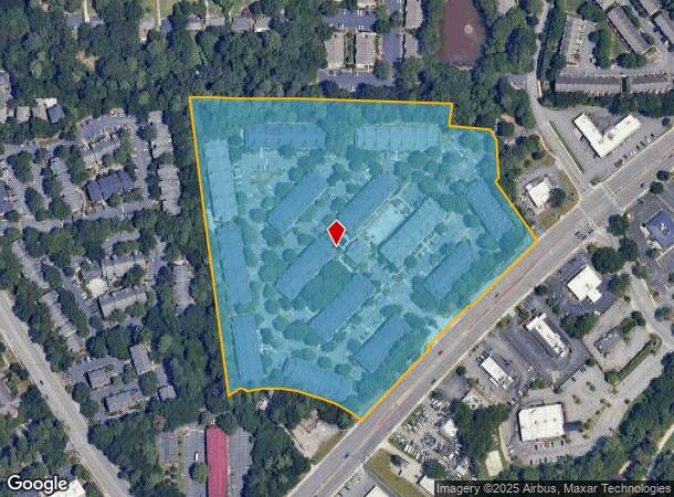  3000 Buford Hwy Ne, Brookhaven, GA Parcel Map