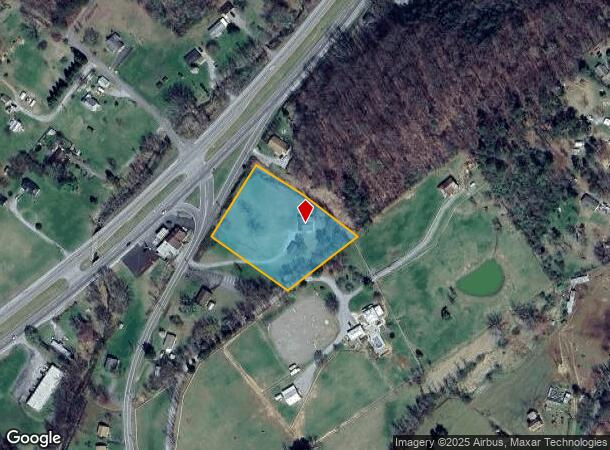 3540 Webster Rd, Blue Ridge, VA Parcel Map