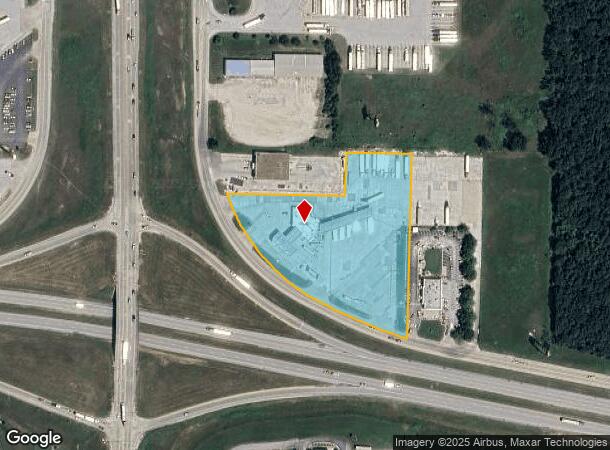 325 E Evergreen St, Strafford, MO Parcel Map