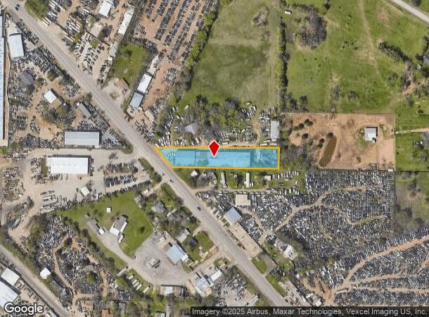 7517 Us Bus Hwy, Kennedale, TX Parcel Map