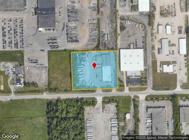 28950 Goddard Rd, Romulus, MI Parcel Map