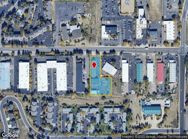 12640 W Cedar Dr, Lakewood, CO Parcel Map