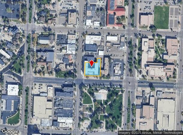 102 E Platte Ave, Colorado Springs, CO Parcel Map