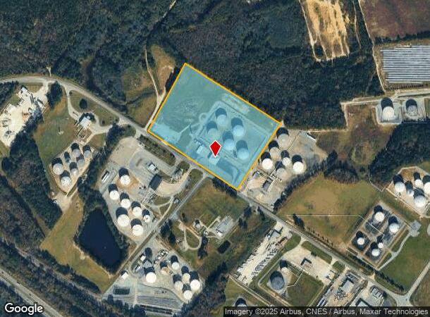 2427 W Oak St, Selma, NC Parcel Map