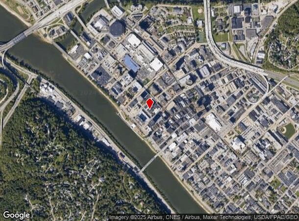  608 Virginia St E, Charleston, WV Parcel Map