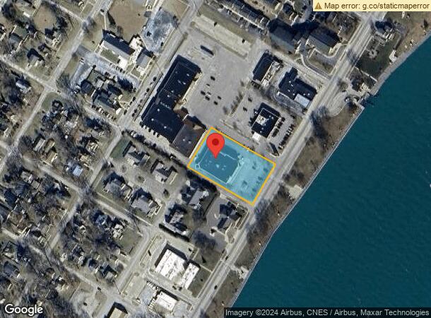  1025 Saint Clair River Dr, Algonac, MI Parcel Map