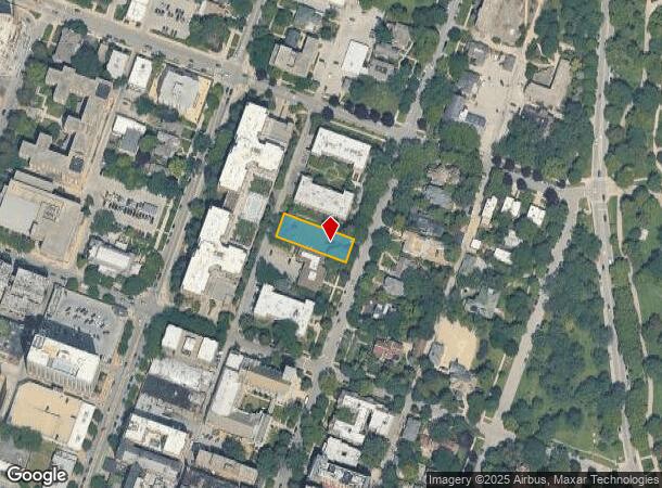  1726 Hinman Ave, Evanston, IL Parcel Map