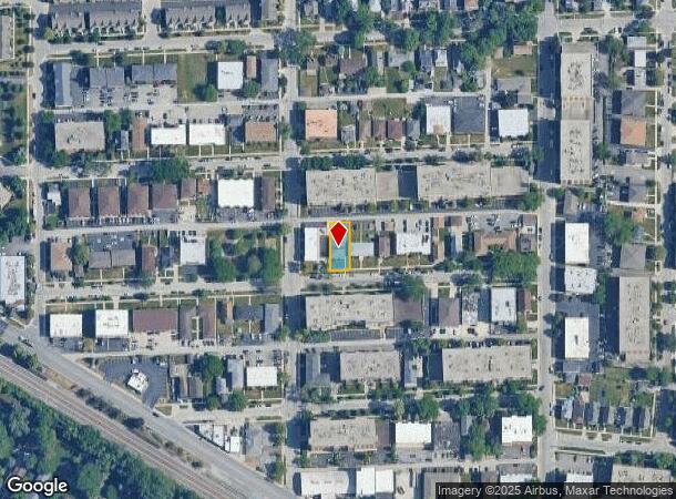  1316 Brown St, Des Plaines, IL Parcel Map