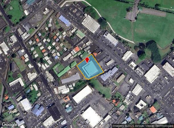  398 Kilauea Ave, Hilo, HI Parcel Map