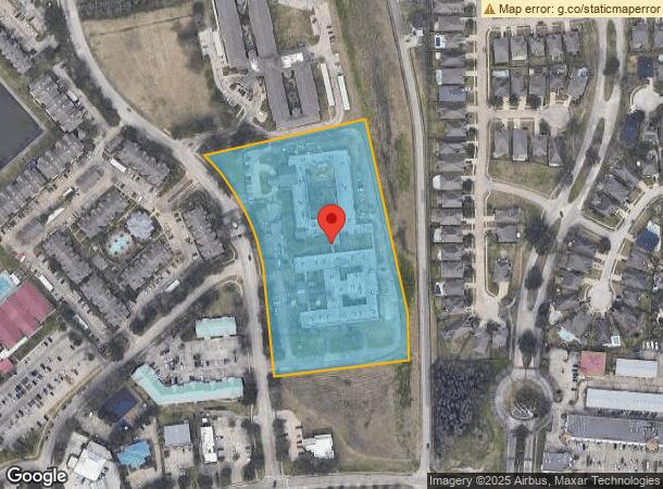  300 Enterprise Ave, League City, TX Parcel Map