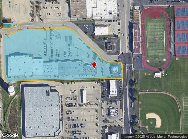 7301 W 25Th St, Riverside, IL Parcel Map