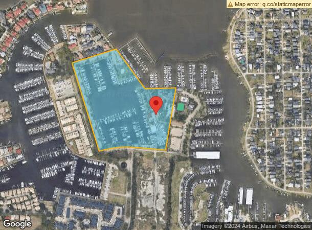  1500 Marina Bay Dr, Kemah, TX Parcel Map