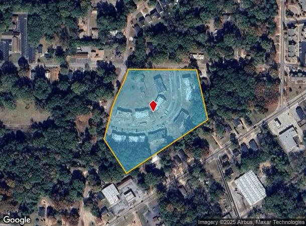 1100 W College Ext, Griffin, GA Parcel Map