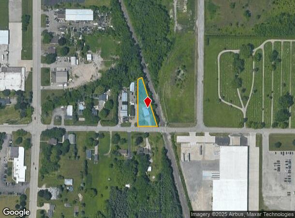  160 W Waukau Ave, Oshkosh, WI Parcel Map