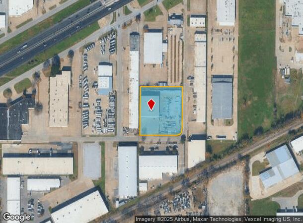  1705 Cypress St, Haltom City, TX Parcel Map