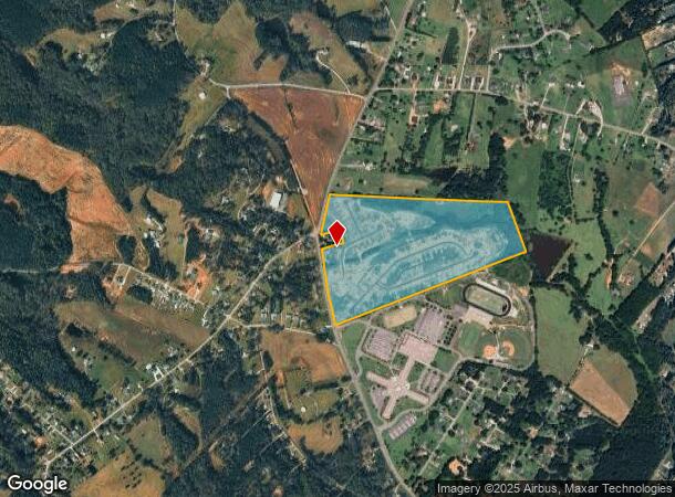  1550 Compton Bridge Rd, Inman, SC Parcel Map