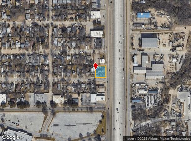  4012 South Fwy, Fort Worth, TX Parcel Map
