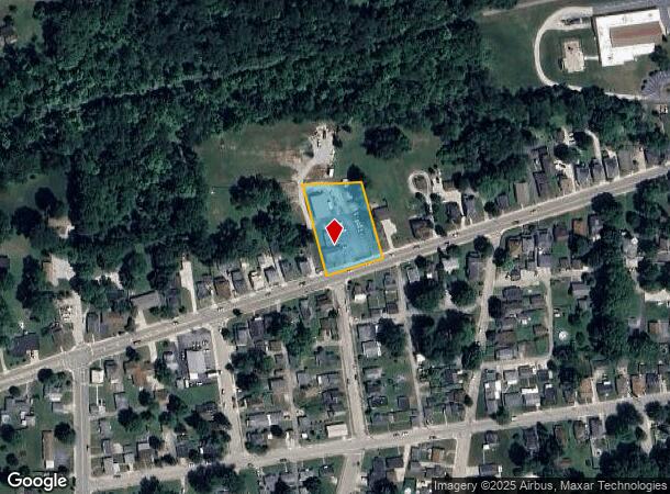  1032 Covington Ave, Piqua, OH Parcel Map