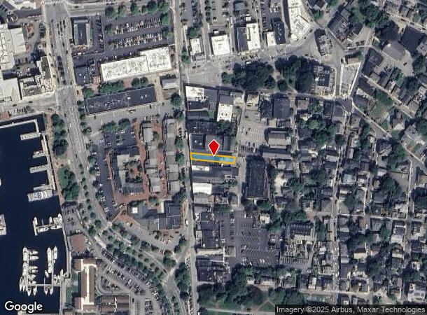 154 Thames St, Newport, RI Parcel Map