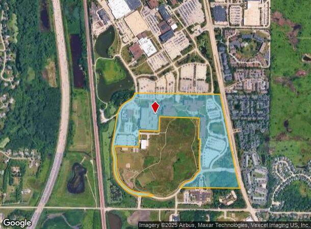 25922 N Waukegan Rd, Lake Bluff, IL Parcel Map