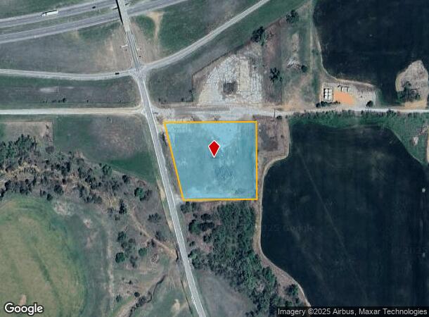 1803 S Methodist Rd, Hinton, OK Parcel Map