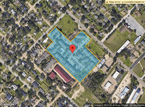  1525 E 29Th St, Bryan, TX Parcel Map