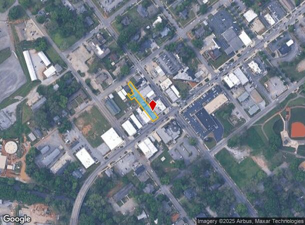  645 Main St, Montevallo, AL Parcel Map