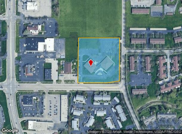 135 Chesterfield Ln, Maumee, OH Parcel Map