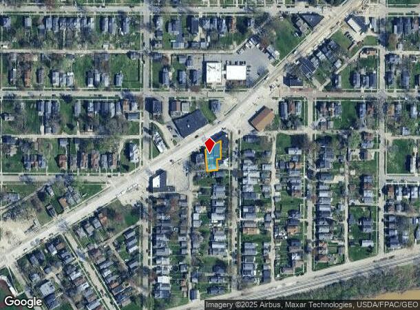  1931 Broadway St, Toledo, OH Parcel Map