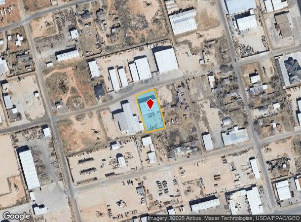 2119 W 44Th St, Odessa, TX Parcel Map