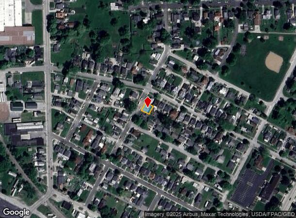 96 Oak St, Tiffin, OH Parcel Map