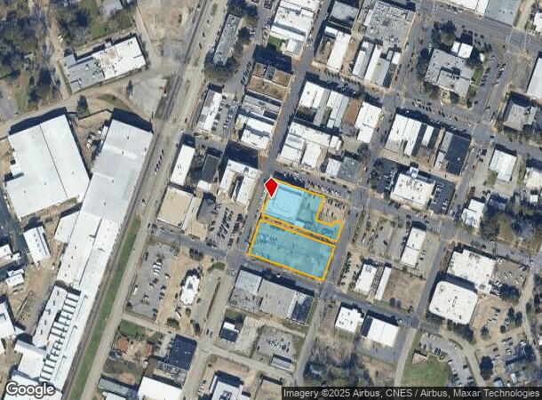  203 S 1St St, Lufkin, TX Parcel Map