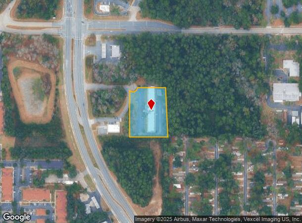 1695 Capital Cir Nw, Tallahassee, FL Parcel Map