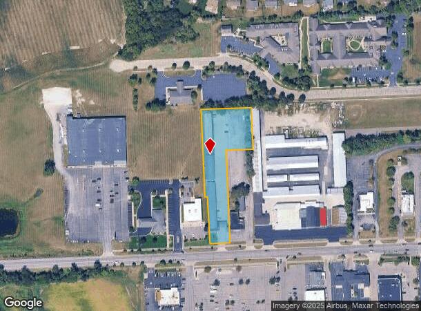 1445 W Chicago Blvd, Tecumseh, MI Parcel Map