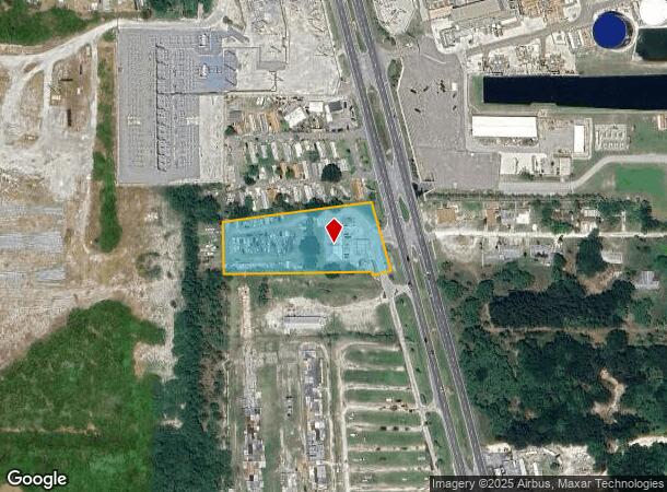 5803 N Highway 1, Cocoa, FL Parcel Map