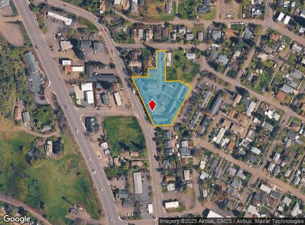  613 Ne Winchester St, Roseburg, OR Parcel Map